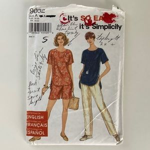 Simplicity 9032 Sewing Pattern
